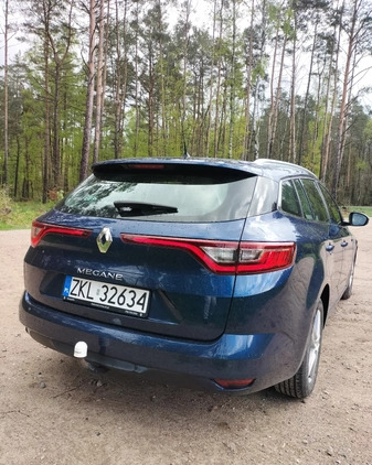 Renault Megane cena 44400 przebieg: 175000, rok produkcji 2018 z Kołobrzeg małe 56